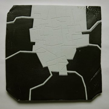 Territori assenyalat XXV, porcellana, 30 x 30 x 1 cm., 2013_w600_h600